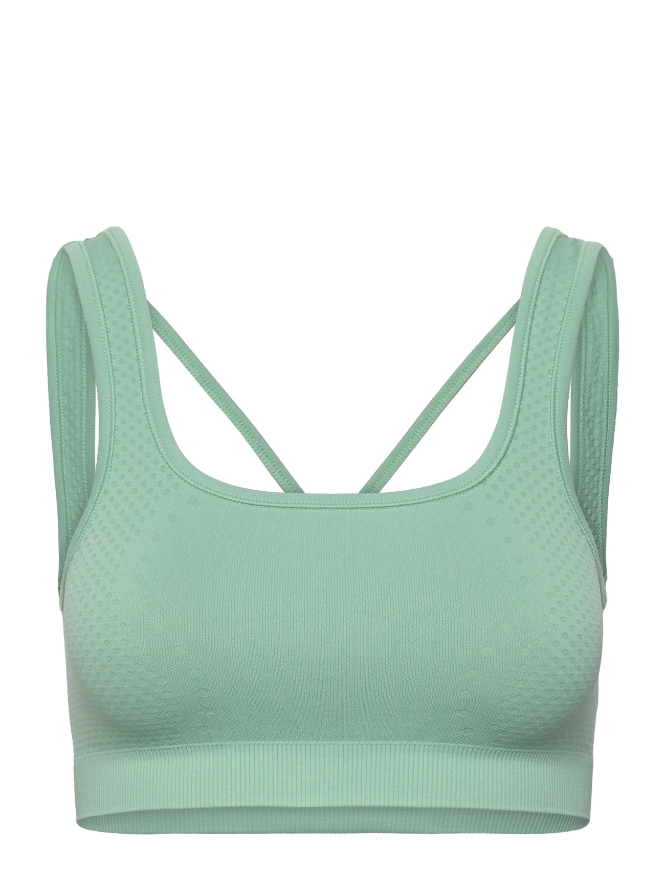 CASALL Scallop Seamless Bralette Grün - L - Damen