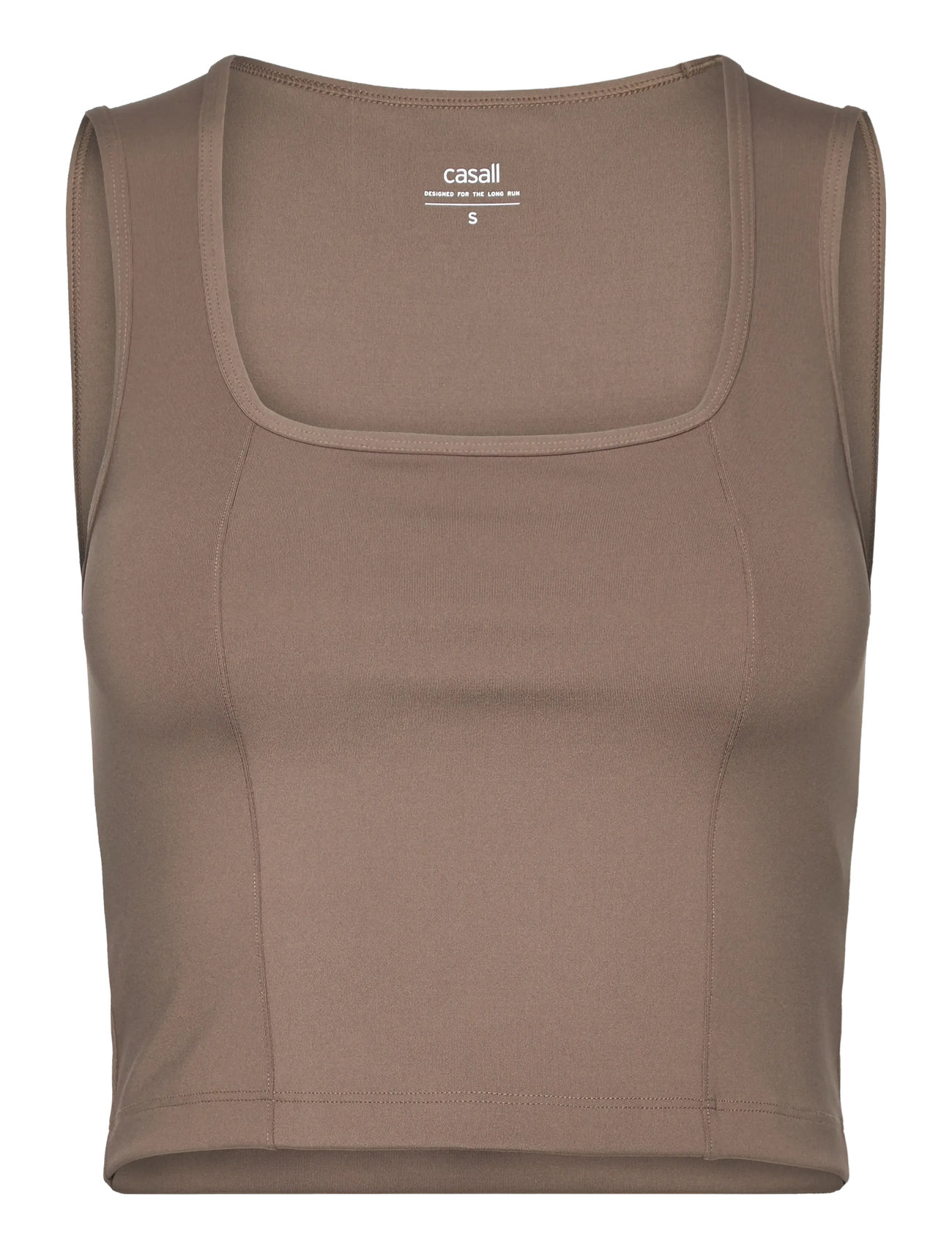 CASALL Edge Crop Oberteil Braun - S - Damen