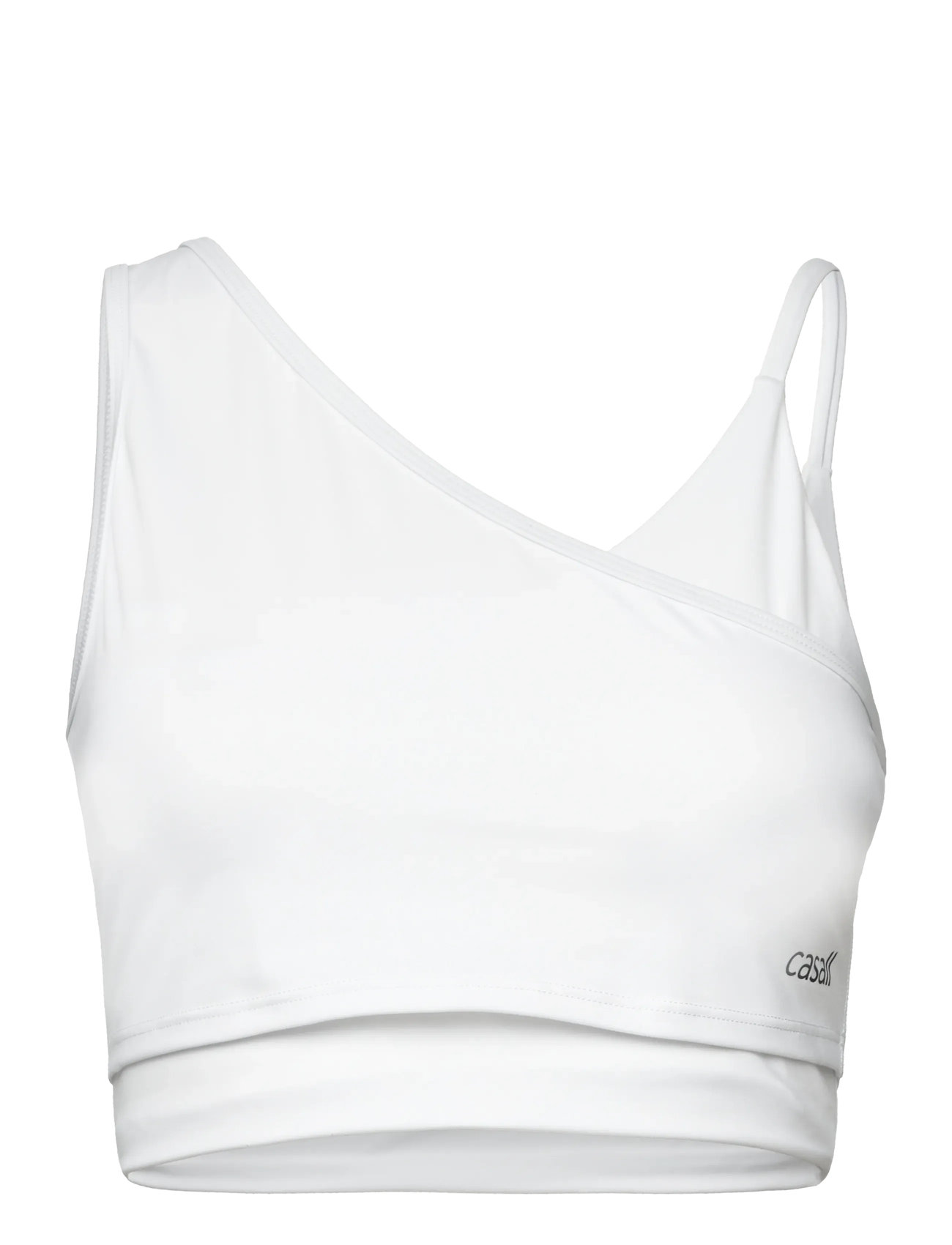 CASALL Asymmetry Sport Oberteil Weiß - L - Damen