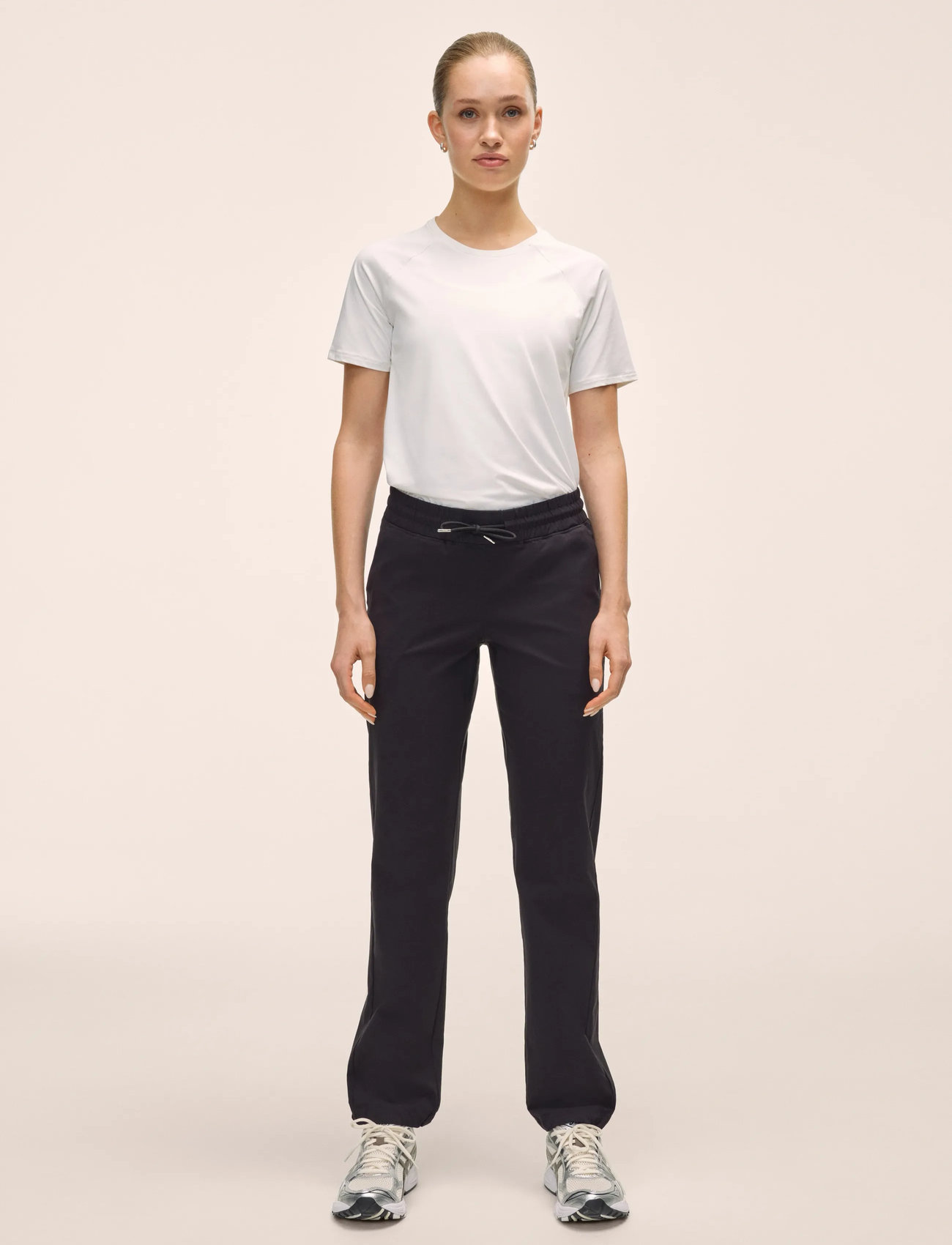 Casall Daily Woven Pant, L, Black, Sport Pants > Sport Training Pants, Dame