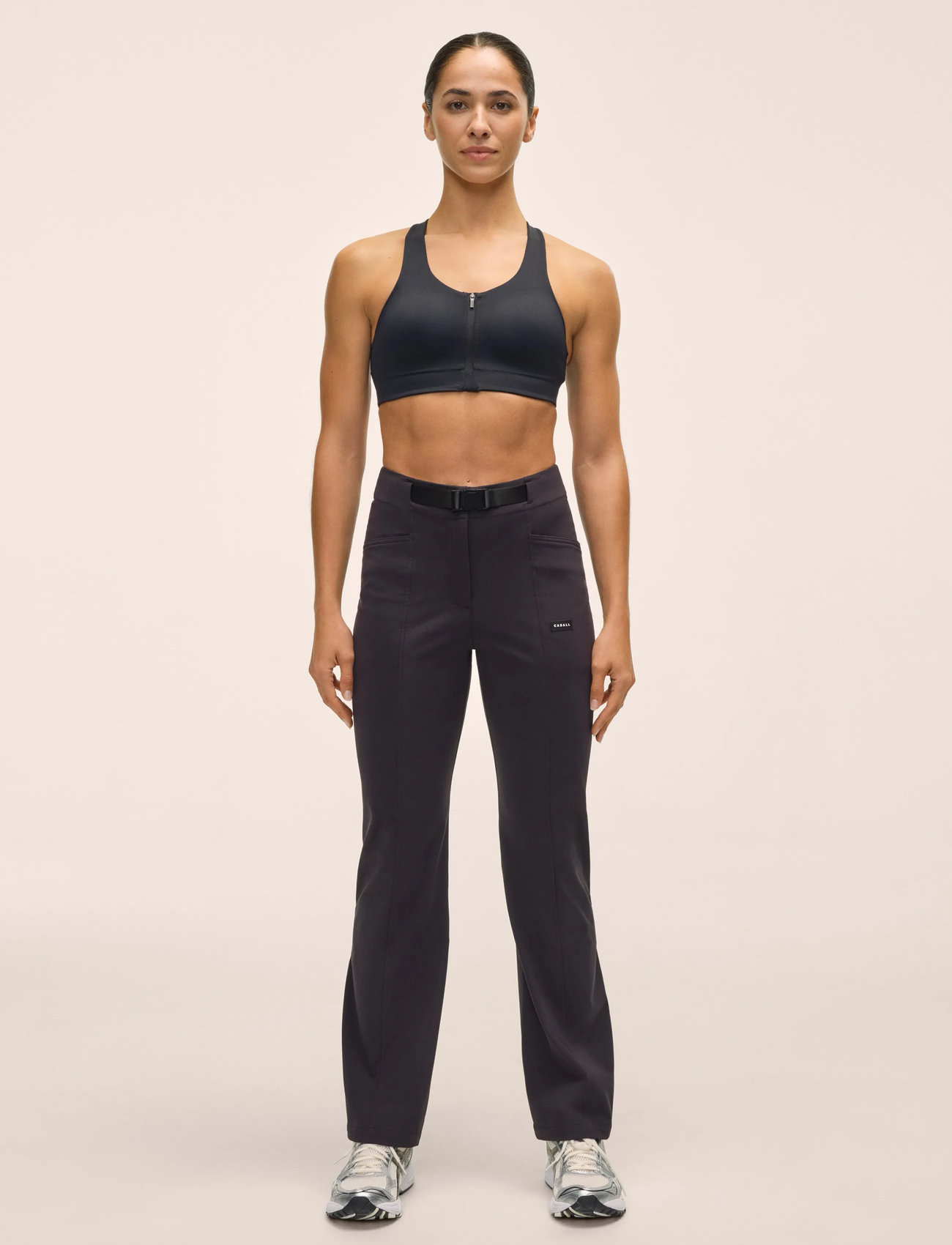 Casall Pace Outdoor Flare Pant, XL, Black, Sport Overtøj > Sport Outdoor Pants, Dame