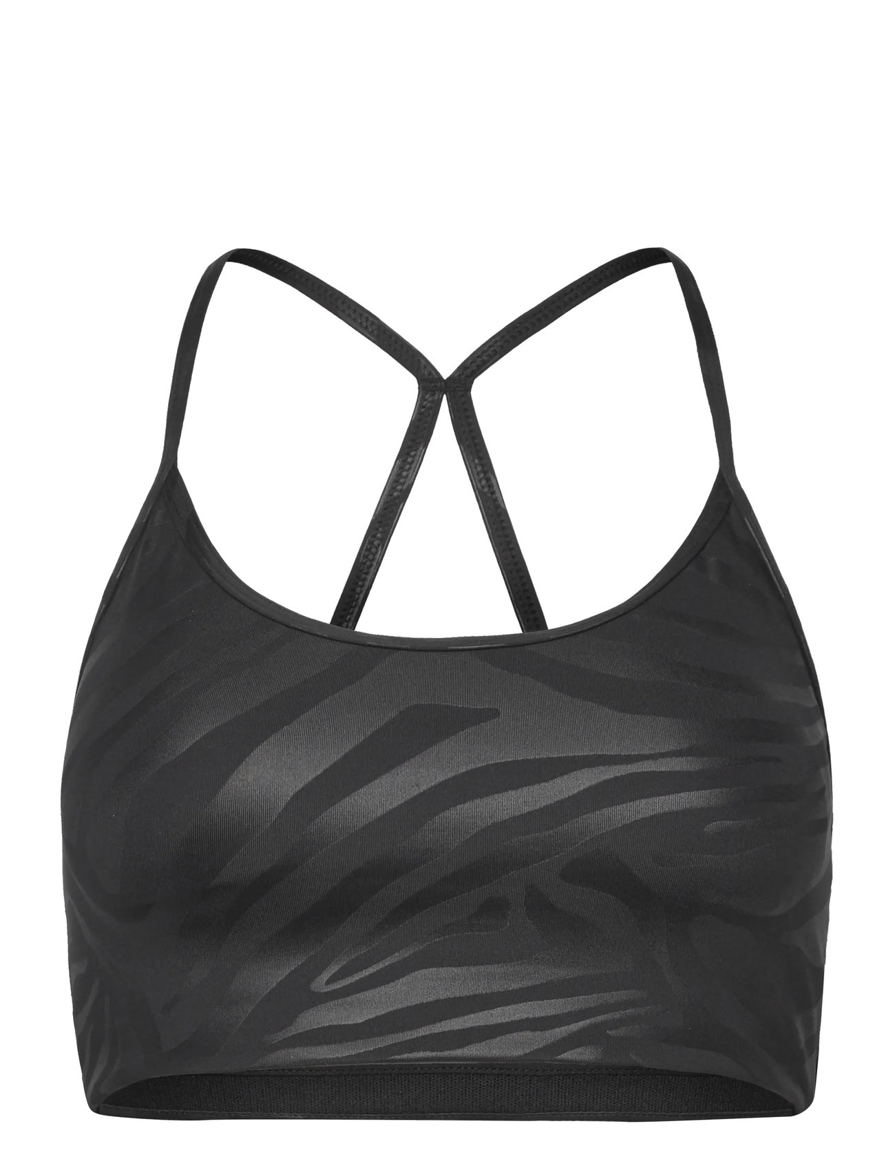CASALL Sleek Strappy Sport BH Printed Schwarz - S - Damen