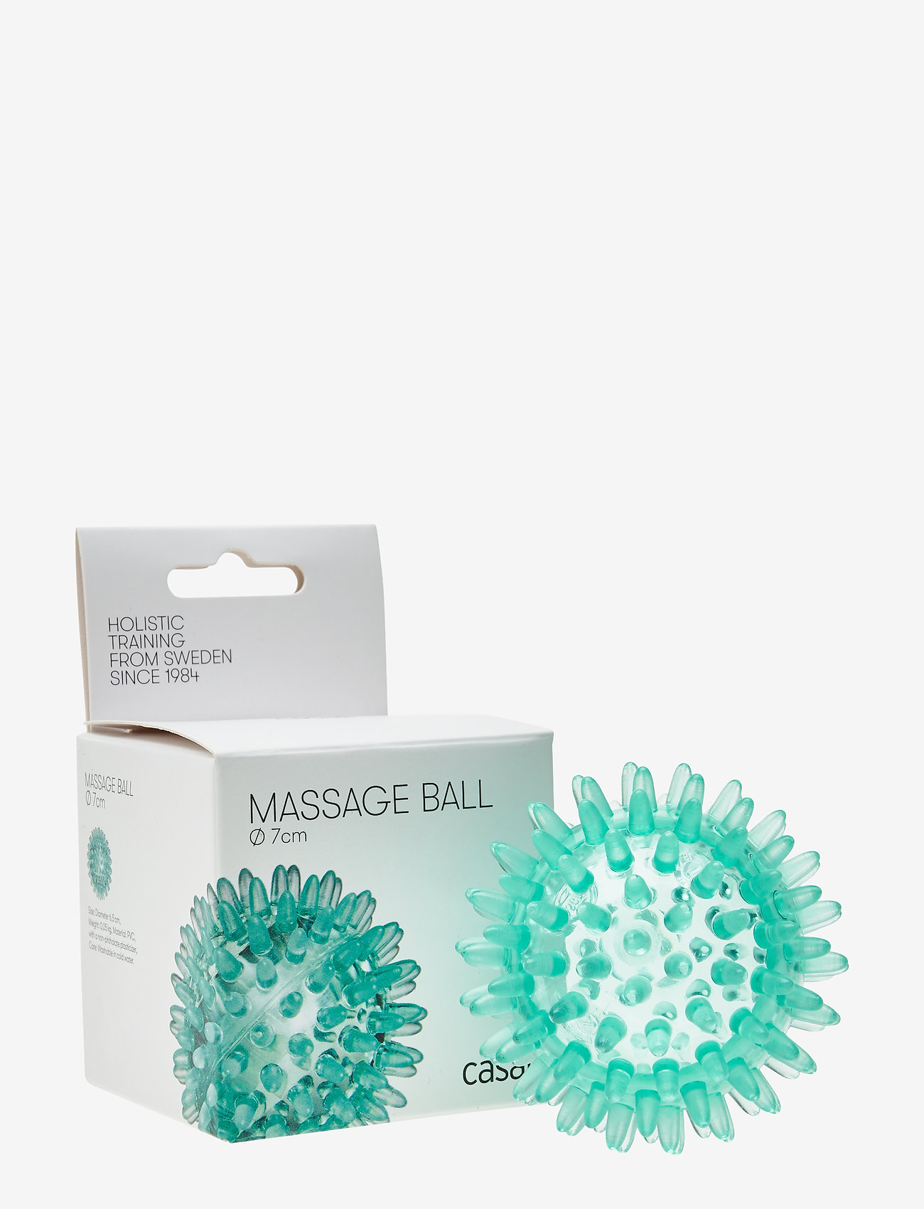 Casall - Massage ball 7cm - schuimrollen en massageballen - turqouise - 0