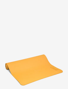 Exercise mat Balance 4mm PVC free - jumppamatot - sunset yellow
