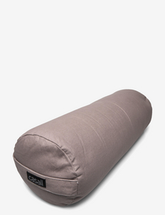 Yoga bolster pillow - yogamattor & accessoarer - warm grey