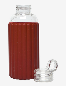 Sthlm Glass bottle 0,5l - bouteilles d'eau - sienna red