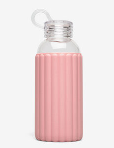 Sthlm Glass bottle 0,5l - water bottles & thermoses - trust pink