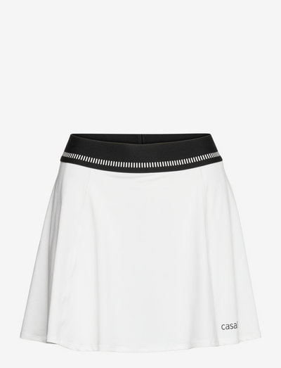 Court Elastic Skirt - minihameet - white