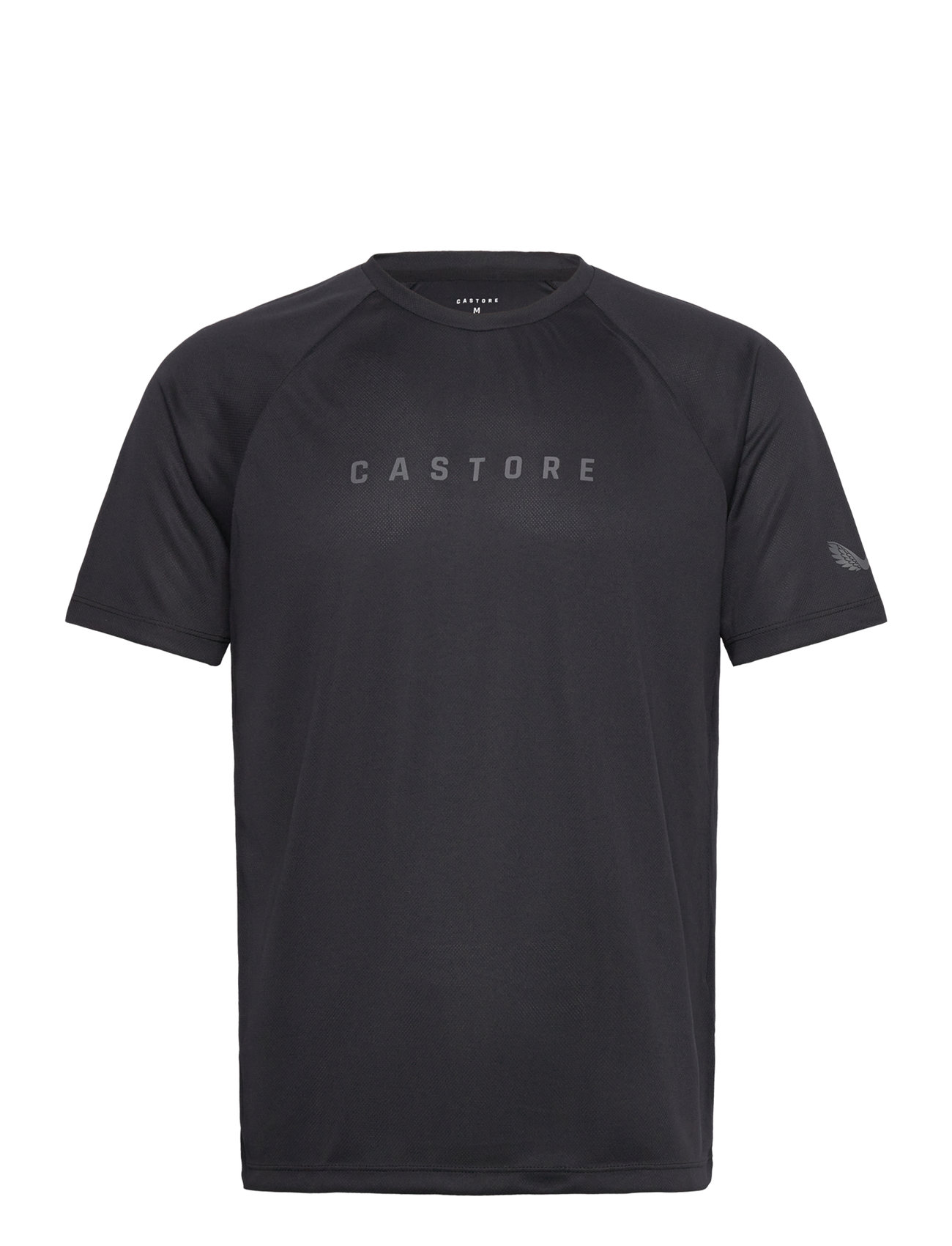 Ss Raglan Tee Black Castore