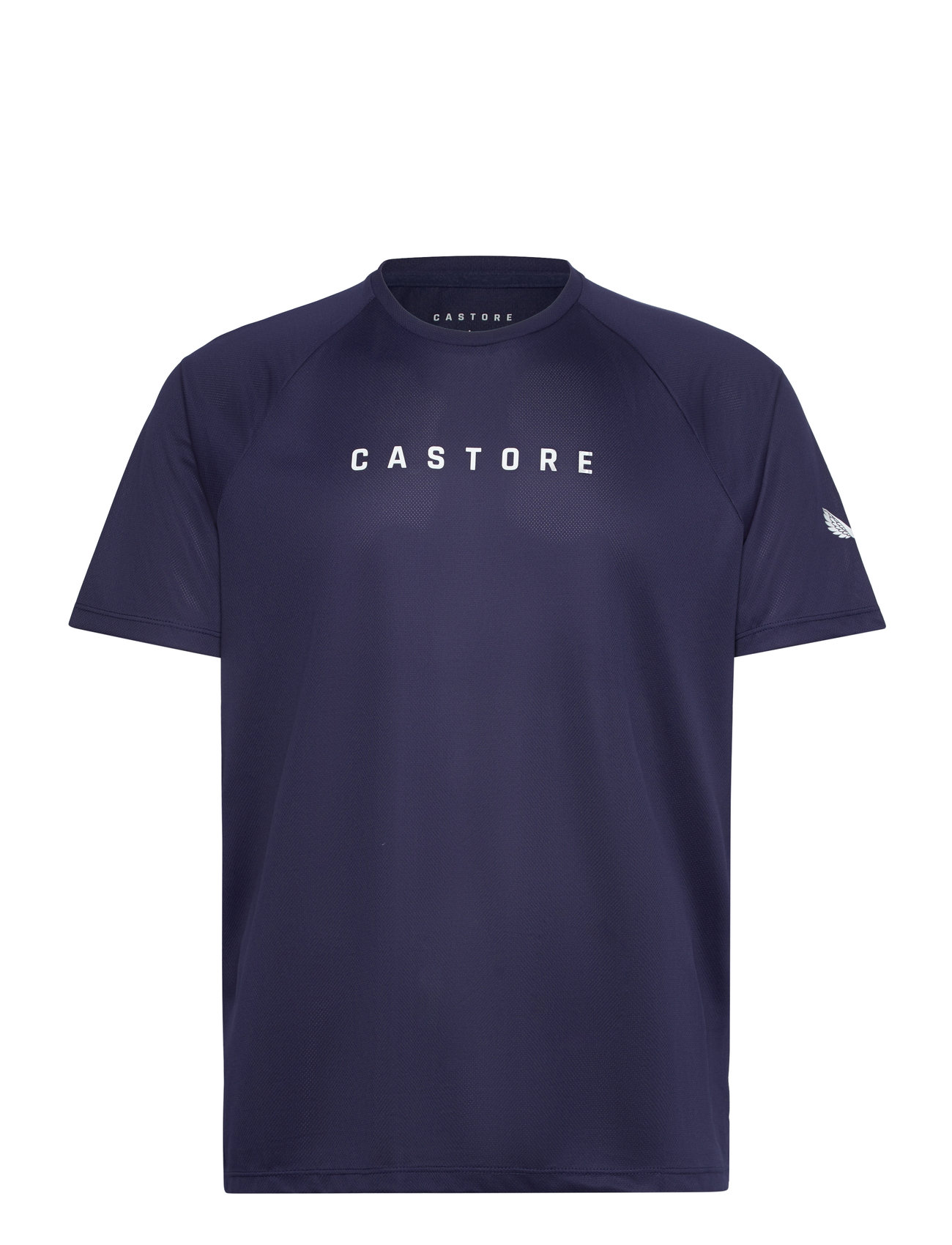 Ss Raglan Tee Navy Castore