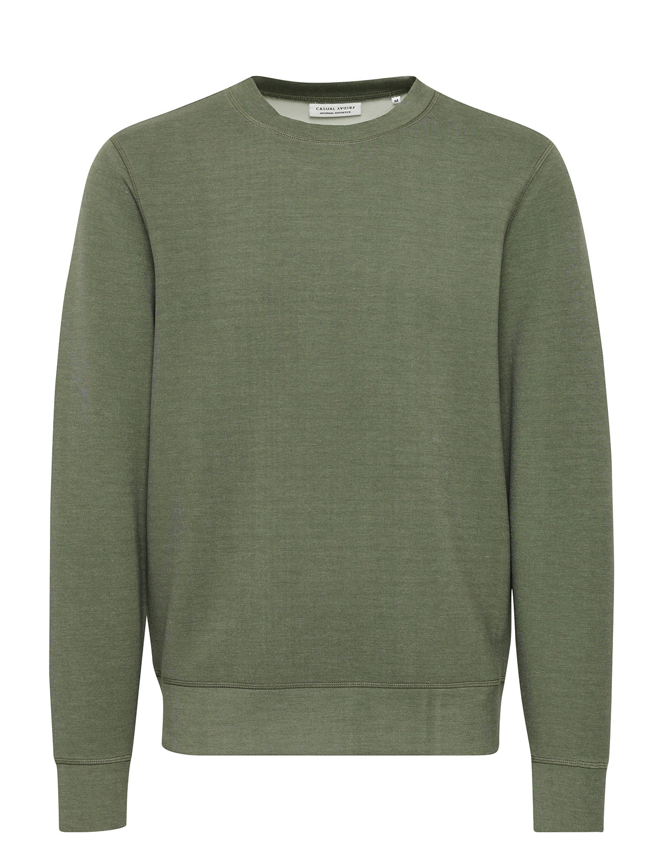 Casual Friday Cfsebastian 0096 Crew Neck Swe Khaki Green