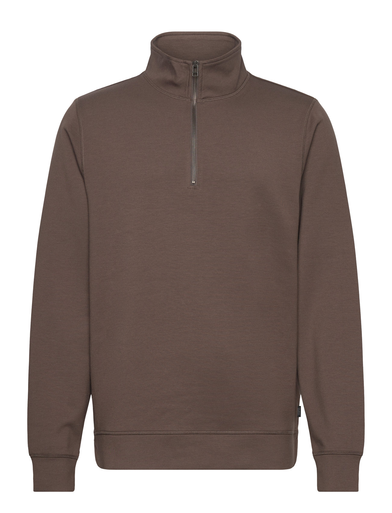 Casual Friday Cfsebastian 0096 Halfzip Sweatshirt Brun