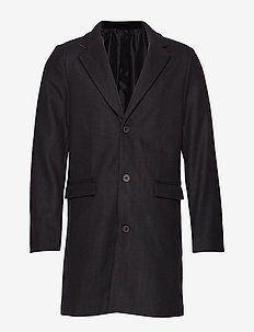 Osbourne long coat - winterjassen - black