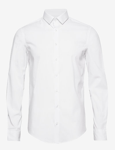 Palle Slim Fit Shirt - basic skjortor - bright white