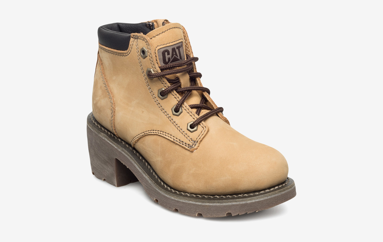 caterpillar boots honey