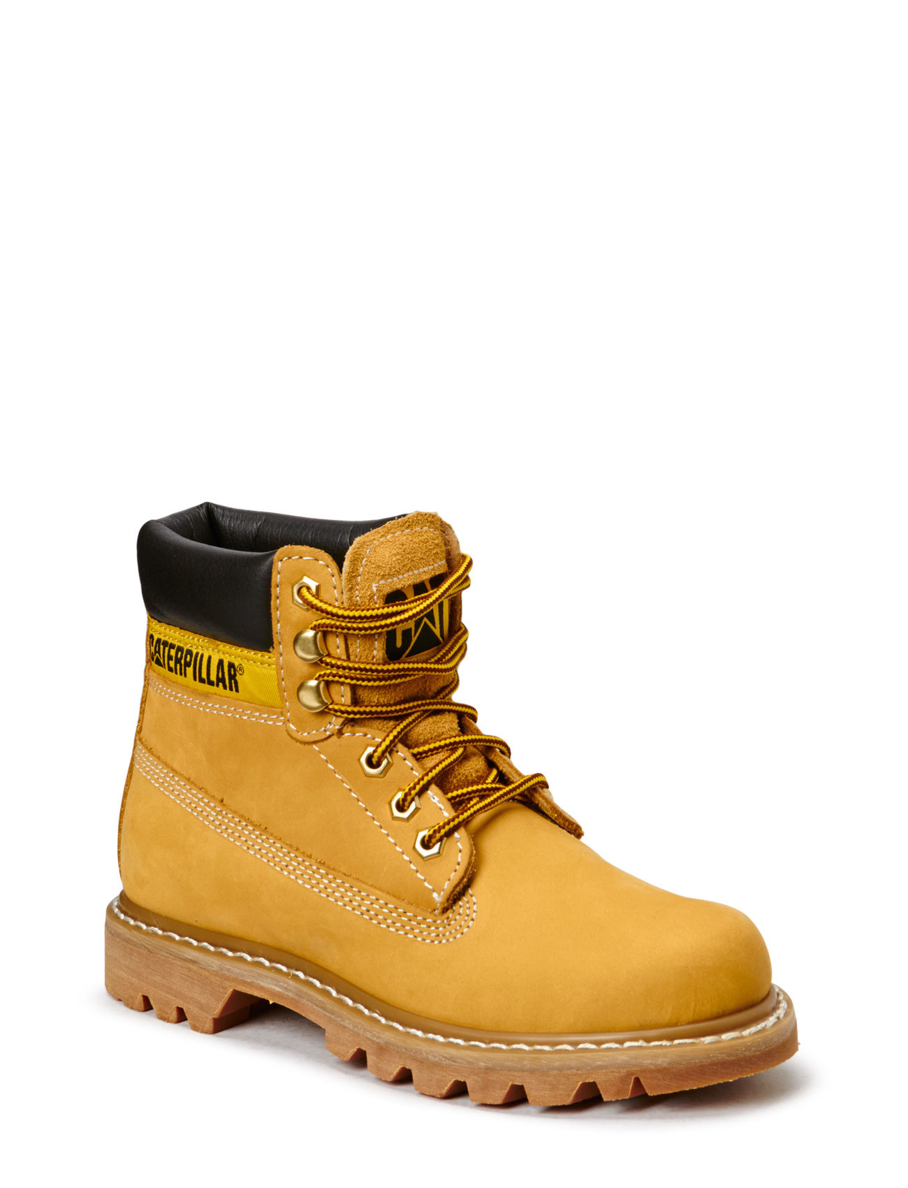 Colorado Enkellaars Zonder Hak Geel Caterpillar caterpillar kopen in de aanbieding