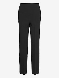 High waist pants - pantalons droits - black