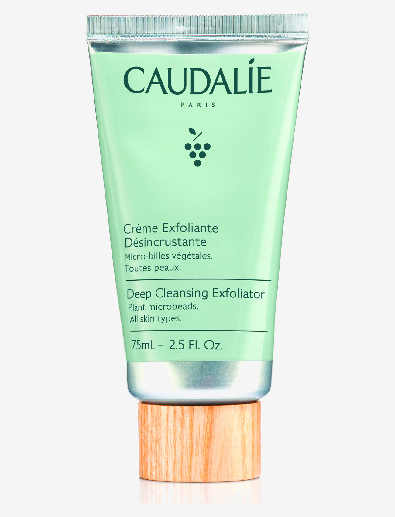 caudalie deep cleansing exfoliator 75ml