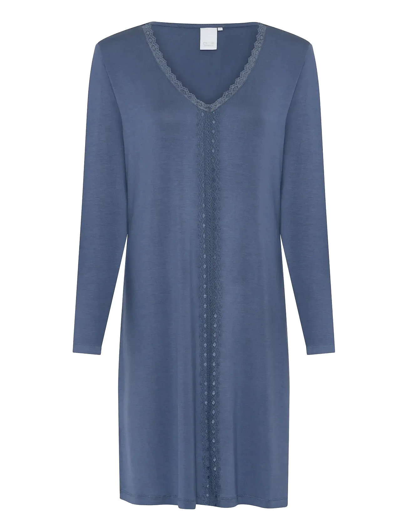 CCDK COPENHAGEN Jacqueline Longsleeved Kleid Blau - L - Damen