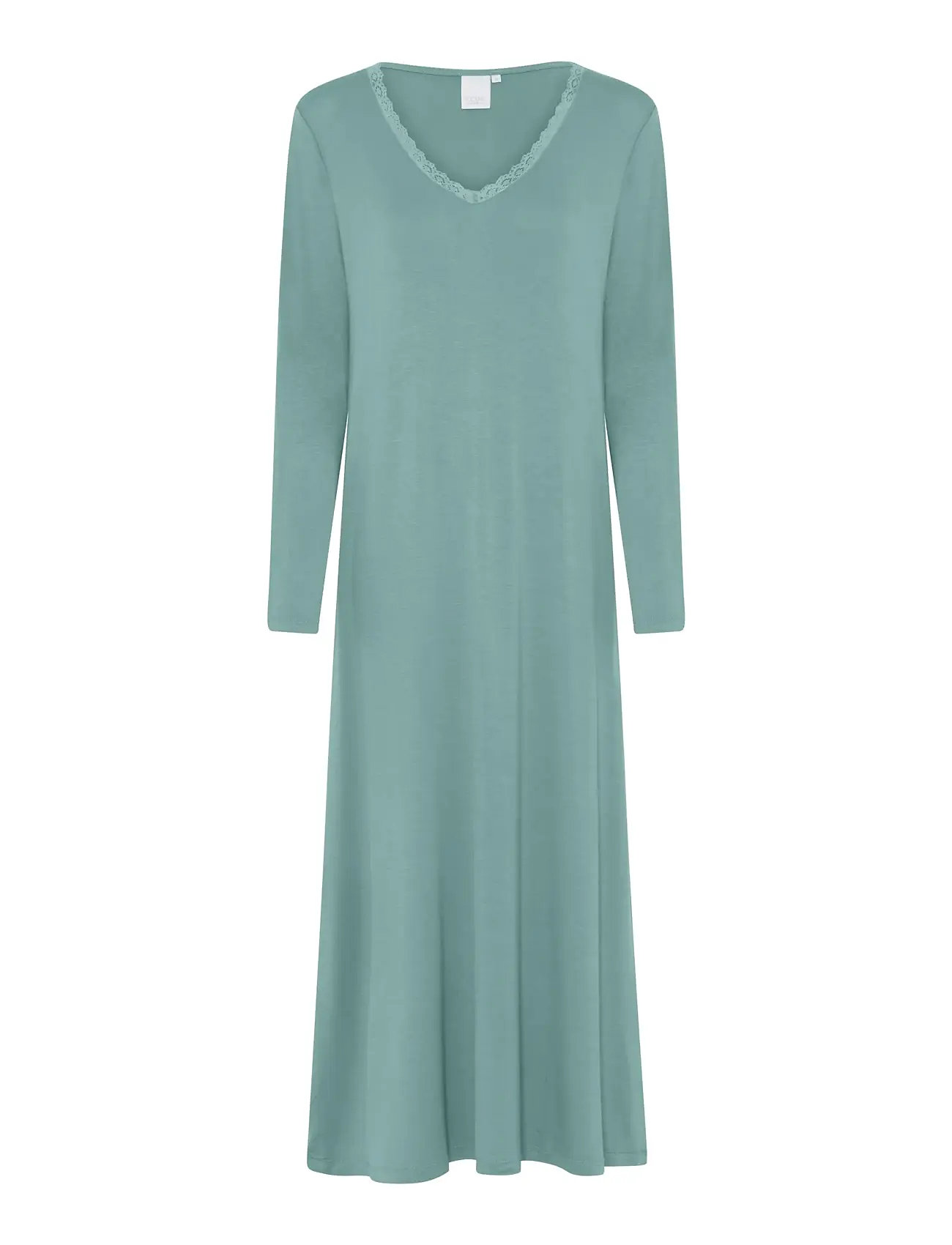 Jacqueline Longsleeved Long Dress Nattkjole Blue CCDK Copenhagen