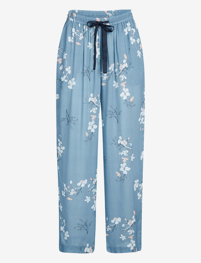 Katrina Pajamas Pants - nachtwäsche & loungewear - blue shadow