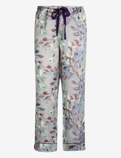 Janet Pajamas Pants - pidžamas bikses - opal gray