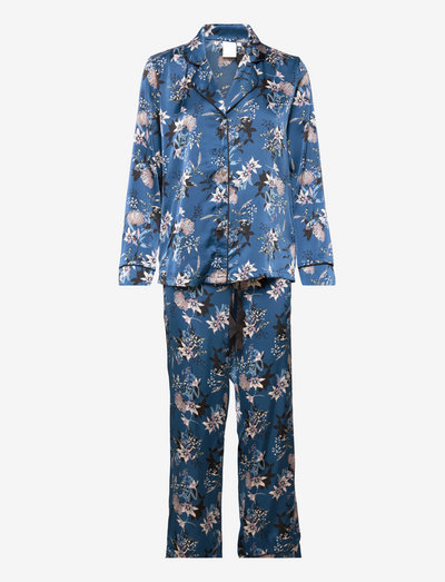 Josephine Pajamas Set - nachtkleding & lounge wear - ensign blue