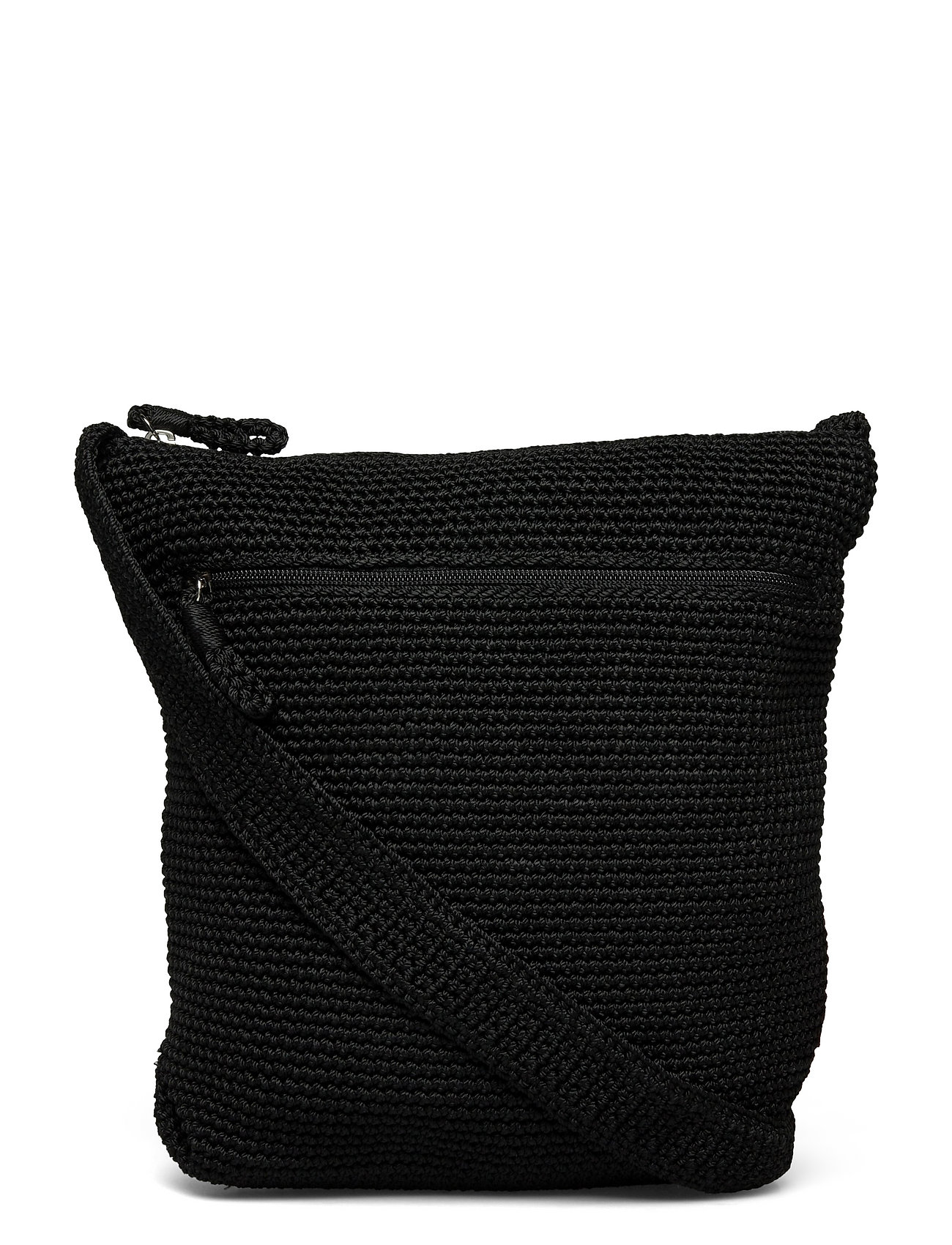 Cross Body Bag Black Crochet Collection Black Ceannis