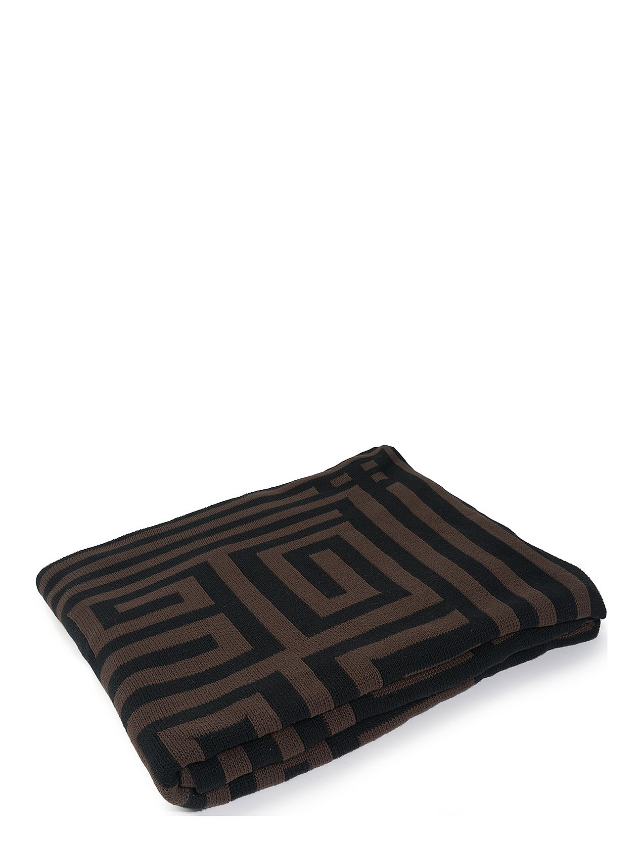 Ceannis Knitted Throw 160X130Cm Brun