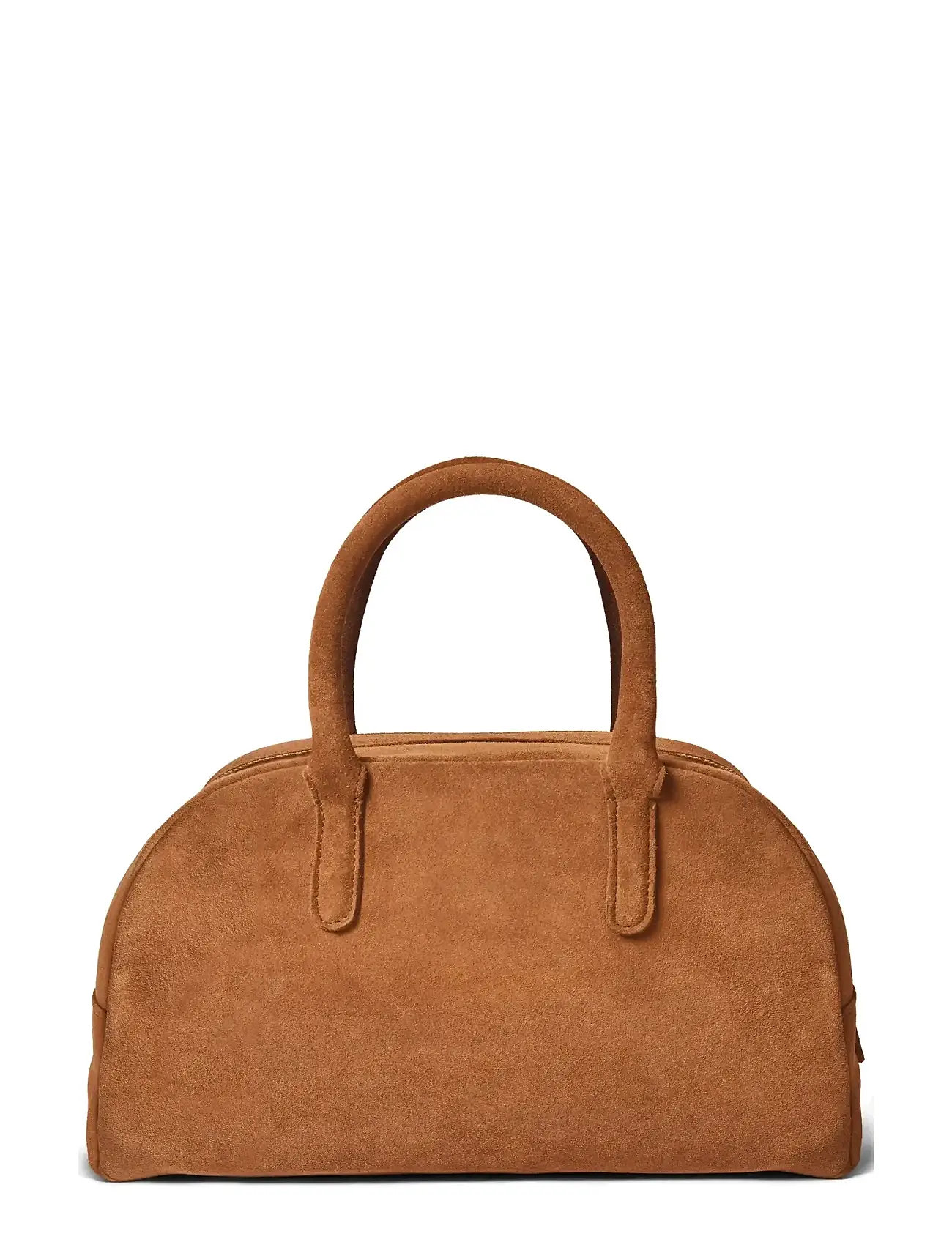 CEANNIS Fake Wildleder Bowling Tasche Braun - 31X10X20CM - Damen