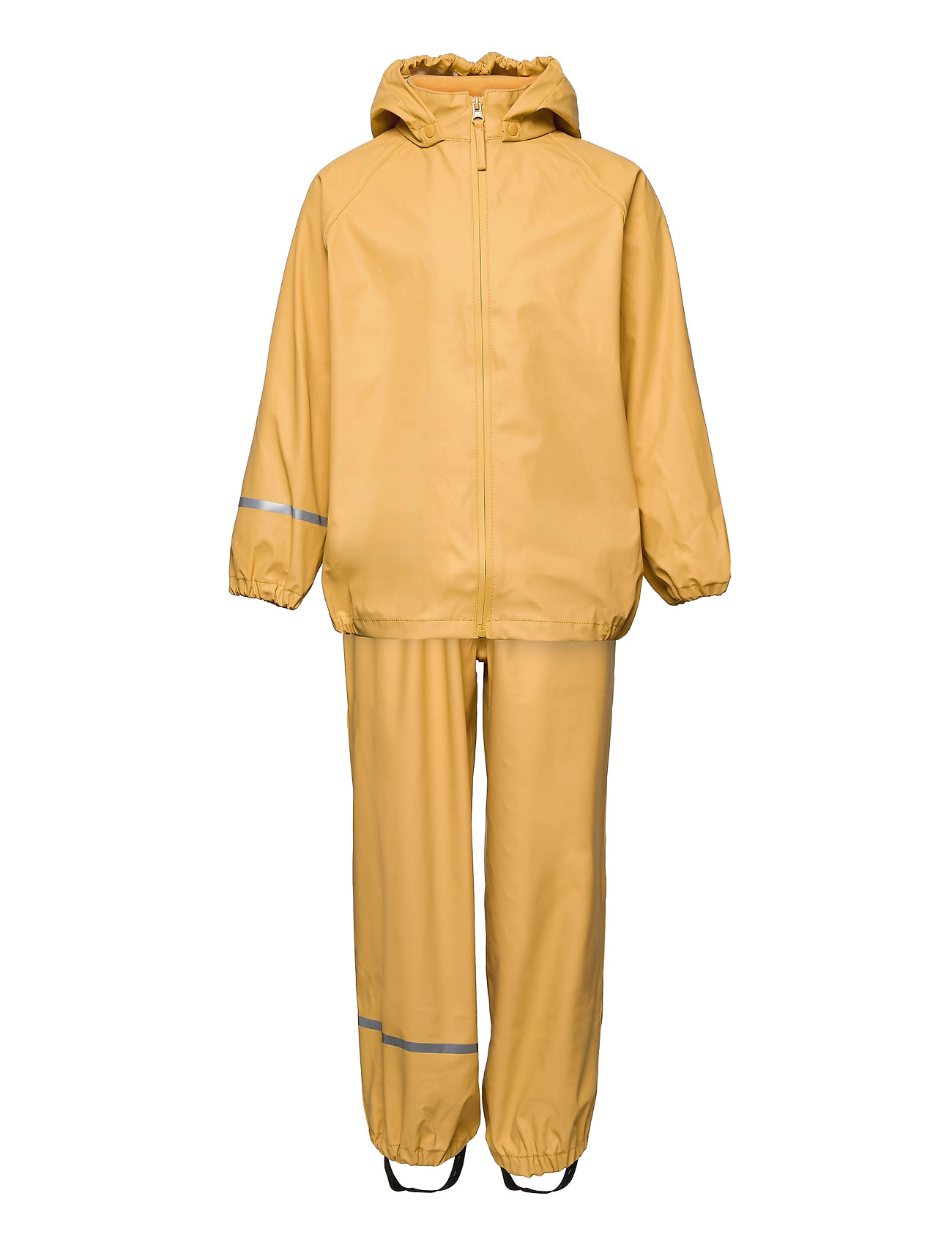 Basic Rainwear Set -Recycle Pu Outerwear Rainwear Sets & Coveralls Keltainen CeLaVi