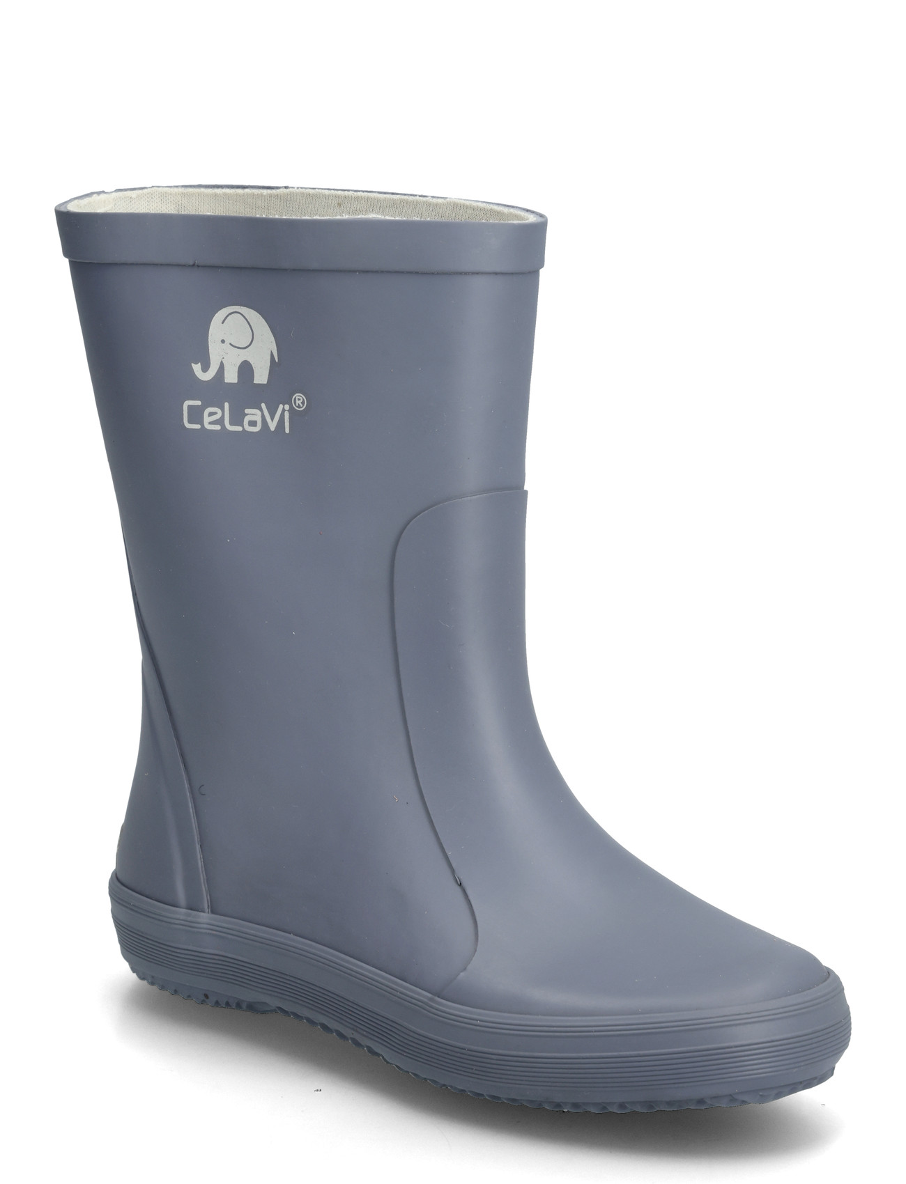 CeLaVi Basic Wellies -Solid, 22, Grey, Gummistøvler > Høje Gummistøvler, Børn