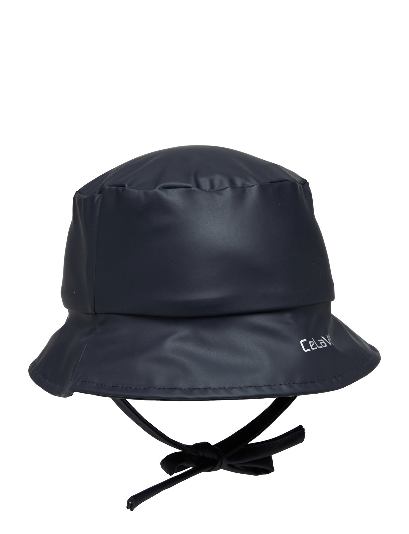 CeLaVi Pu Bucket Hat W. Fleece Marinblå