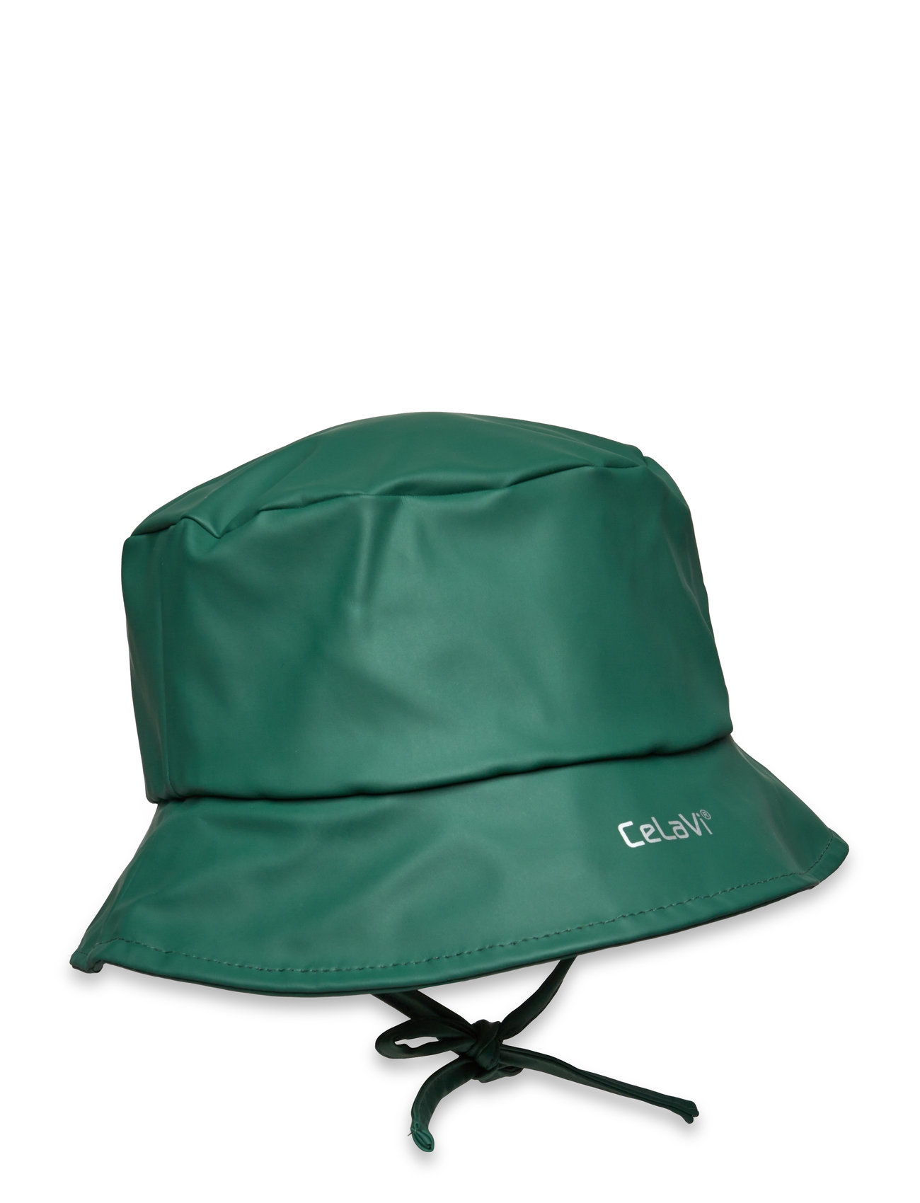 CeLaVi Pu Bucket Hat W. Fleece Grön