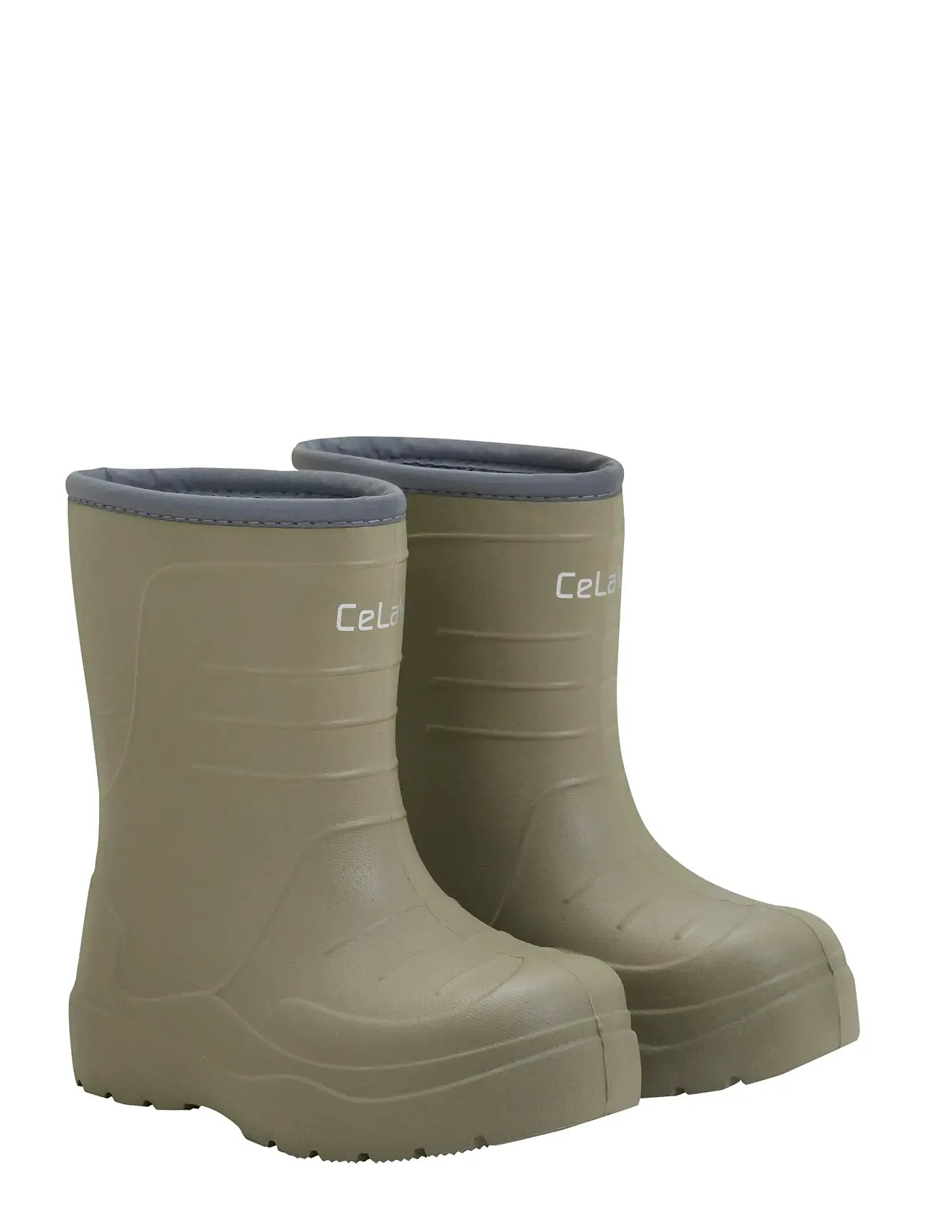 CELAVI Thermal Wellies - Embossed Grün - 21 - Kinder