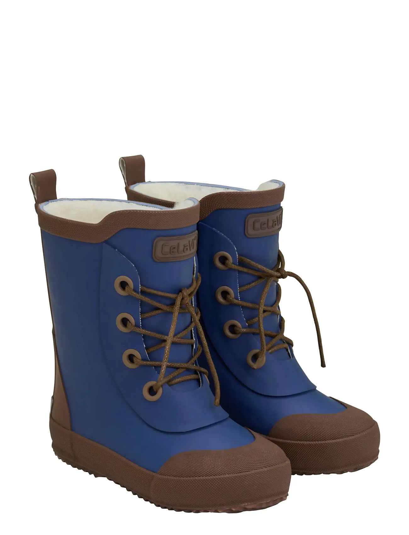 CELAVI Thermal Wellies W. Wolle Lining Blau - 27 - Kinder