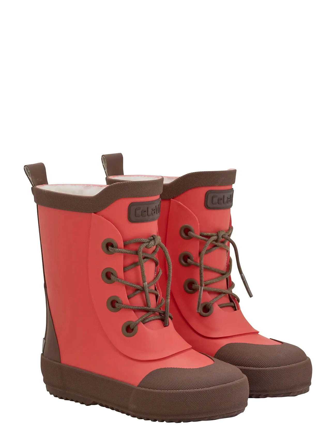 CELAVI Thermal Wellies W. Wolle Lining Rot - 28 - Kinder