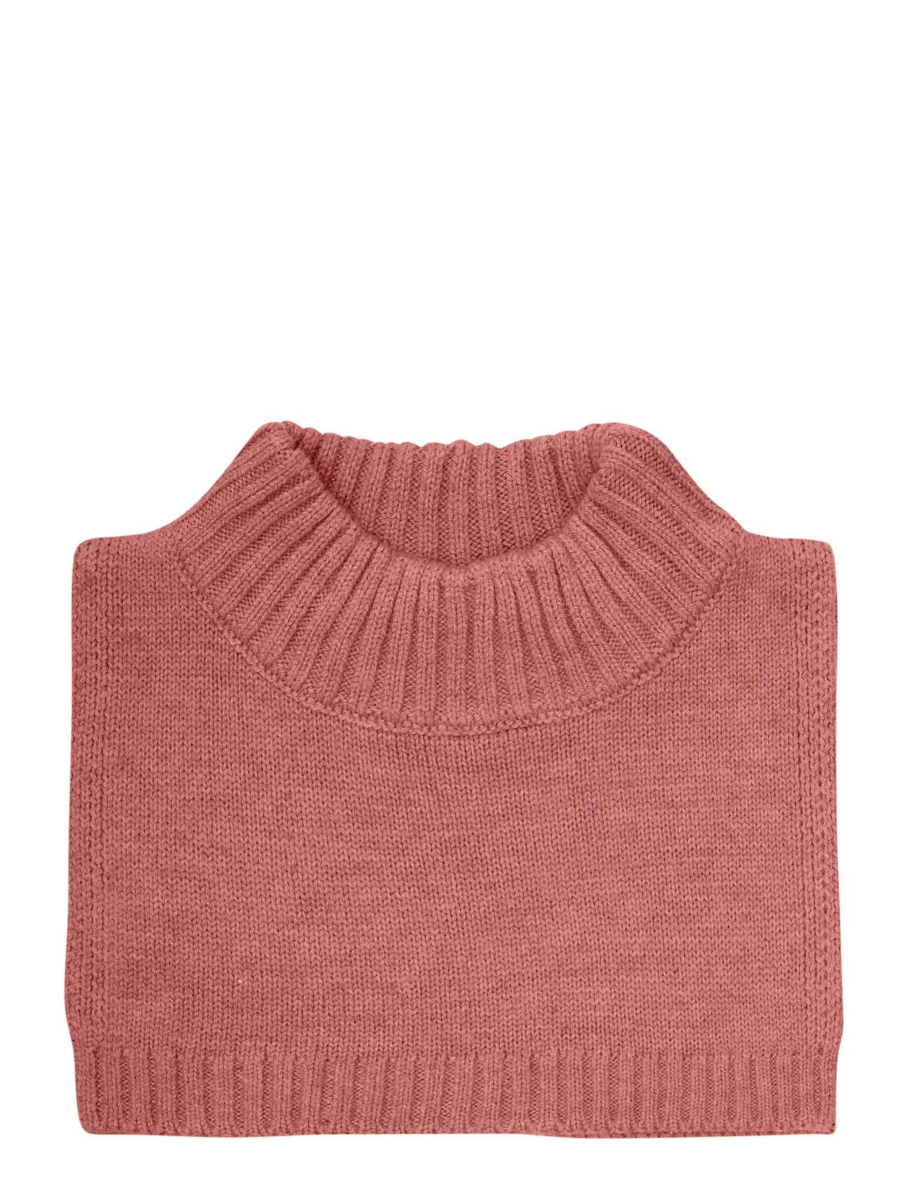 CELAVI Neck Warmer - Strick Orange - 6 Y - Kinder
