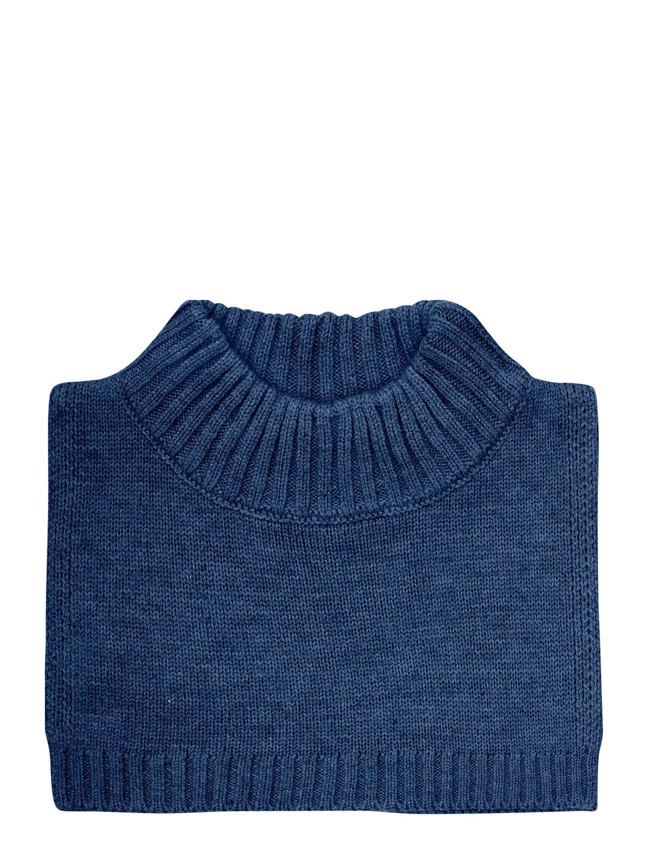 CELAVI Neck Warmer - Strick Navy - 6 Y - Kinder