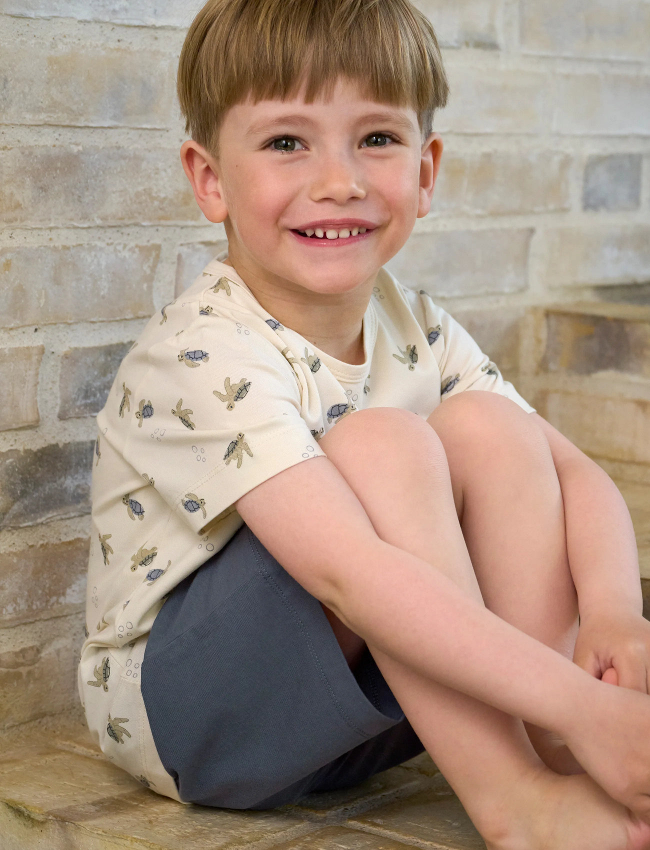 CeLaVi Summer Pyjamas Set -Boys, 100, Cream, Pyjamas > Pyjamas-Sæt, Børn