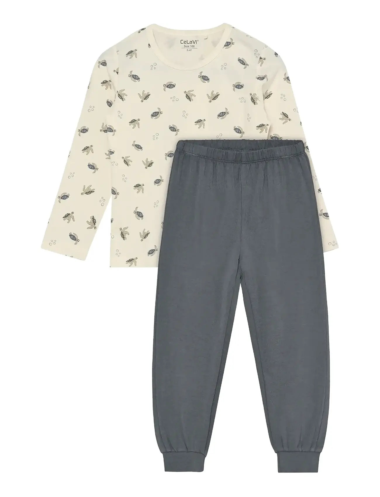 CeLaVi Pyjamas Set -Boys, 130, Grey, Pyjamas > Pyjamas-Sæt, Børn