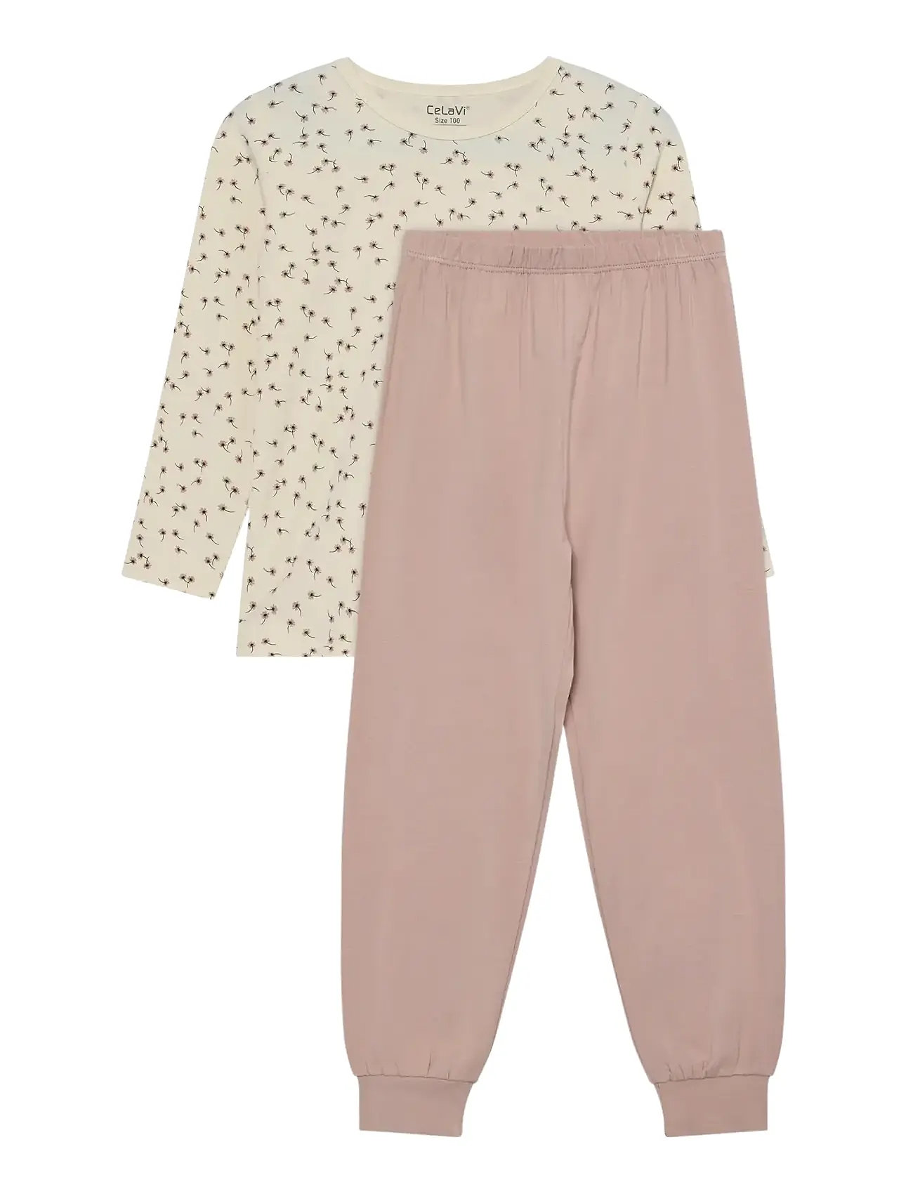 CeLaVi Pyjamas Set - Girl, 120, Pink, Pyjamas > Pyjamas-Sæt, Børn