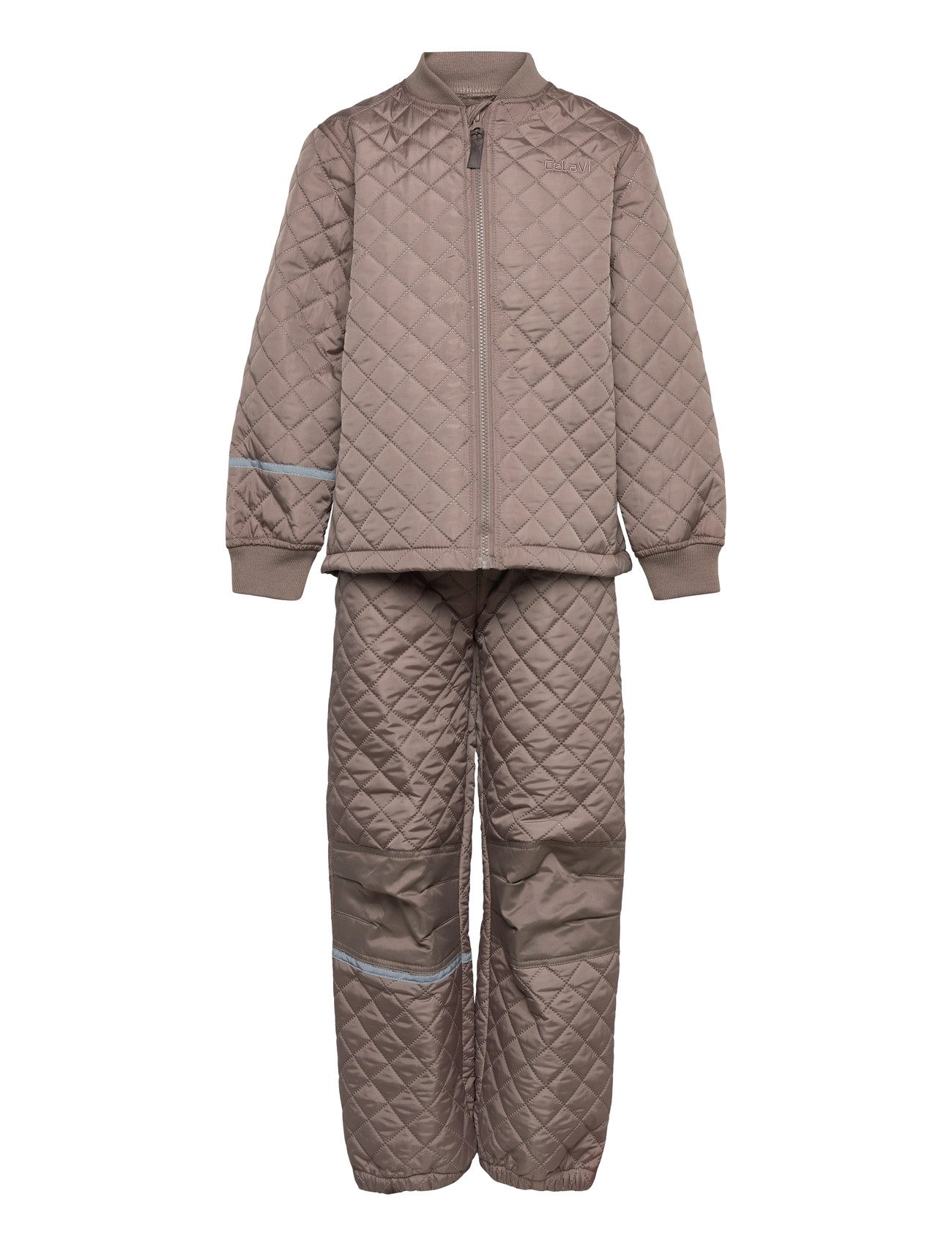 CeLaVi Basic Thermal Set -Solid, 86, Brown, Termo-Yttertøj > Termo-Sæt, Børn