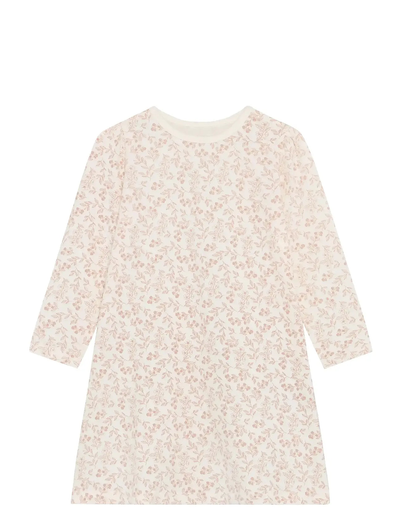 CeLaVi Nightdress W. Aop, 130, Cream, Pyjamas > Natkjoler, Børn