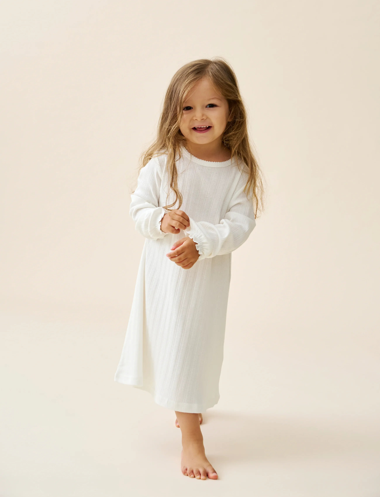 CeLaVi Nightdress, 130, White, Pyjamas > Natkjoler, Børn