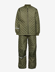 Basic thermal set -solid - DUSTY OLIVE