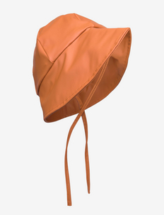PU Hat w.fleece - solhatte - amber brown