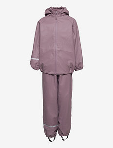 Rainwear set lining -Recycle - vêtements de pluie doublés - moonscape