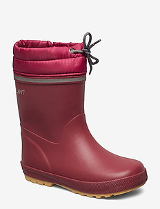 Thermal wellies w.linning - MAROON