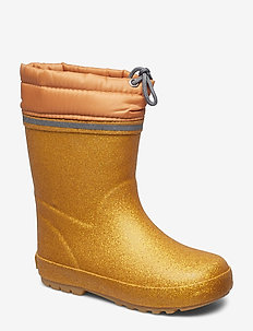 Thermal wellies w.linning - PALE GOLD